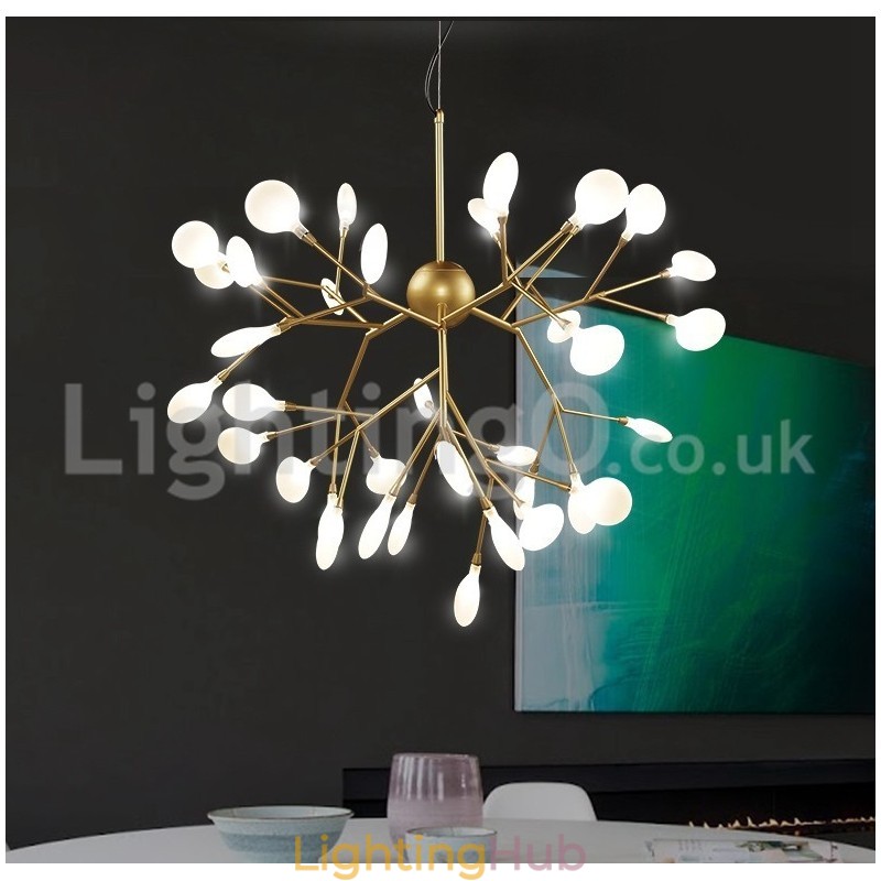 Post modern Fireflies Chandelier