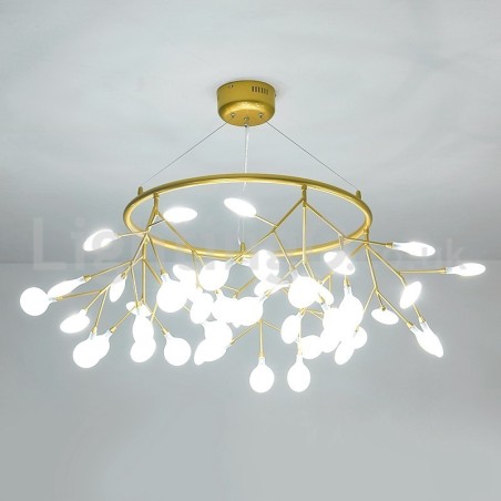 Luxury Post modern Round Fireflies Chandelier Luxury Post modern Round Fireflies Chandelier
