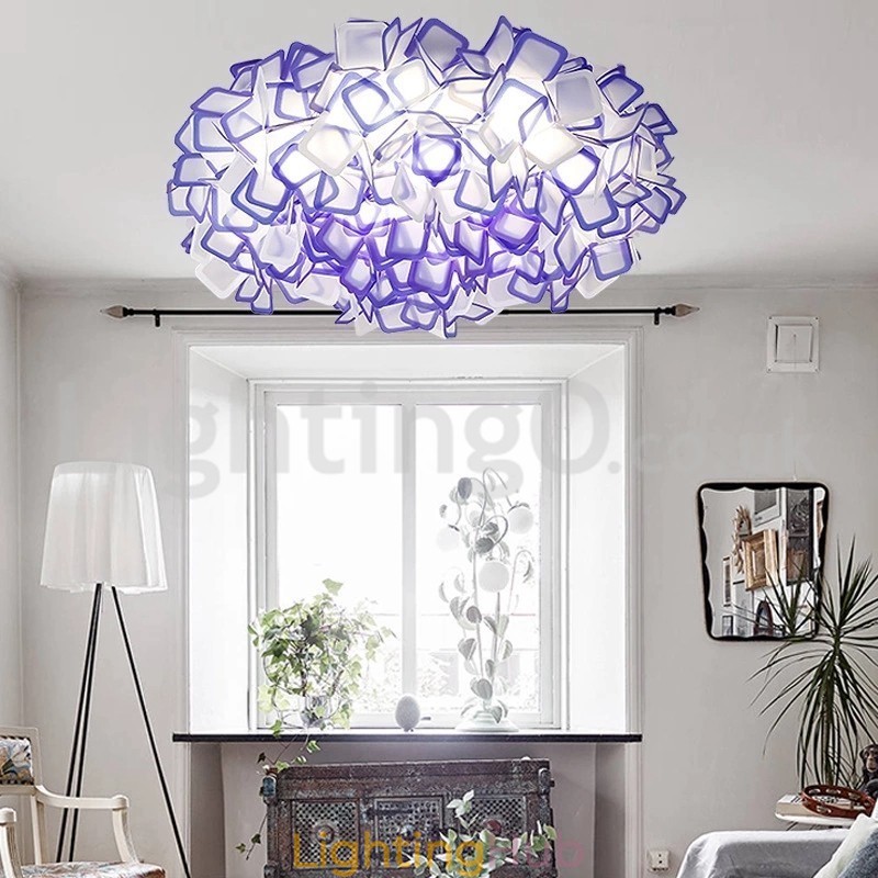 Modern Light Source Three Color Switching Flush Mount Ceiling Lights