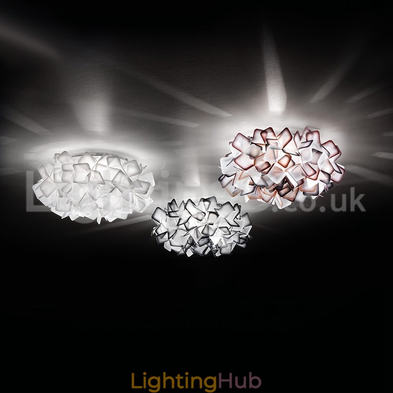 Modern Light Source Three Color Switching Flush Mount Ceiling Lights