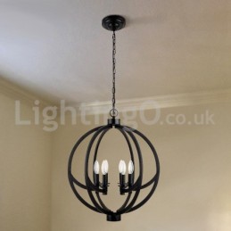 Retro Ball Pendant Light