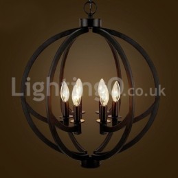 Retro Ball Pendant Light