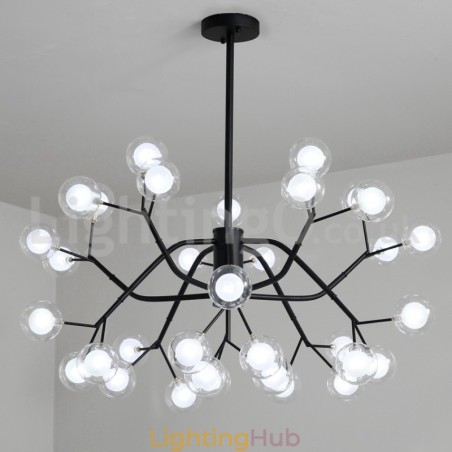 Nordic Style Magic Bean Chandelier Small Clear Transparent Glass Bubble Ball Chandelier Nordic Style Magic Bean Chandelier Small Clear Transparent Glass Bubble Ball Chandelier