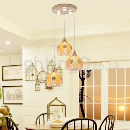 Cheap 1 Light 3 Lights Modern Pendant Light