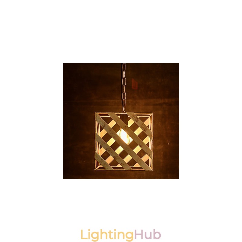 Retro Iron Lamp Modern Minimalist Industrial Style Chandelier