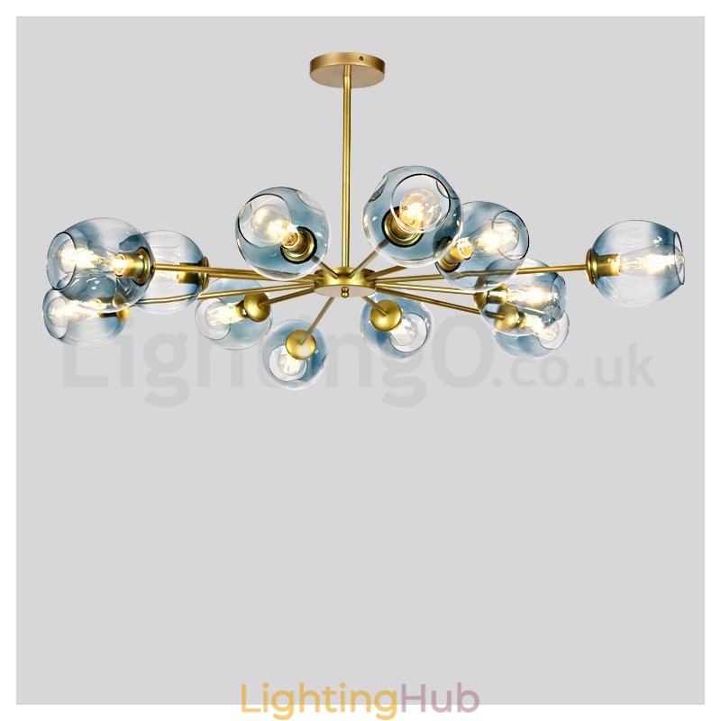 Nordic Postmodern Molecular Chandelier Magic Bean Chandelier Cafe