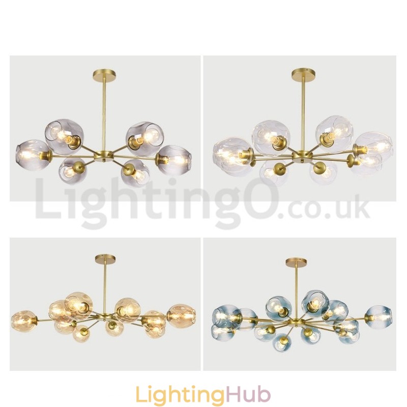 Nordic Postmodern Molecular Chandelier Magic Bean Chandelier Cafe