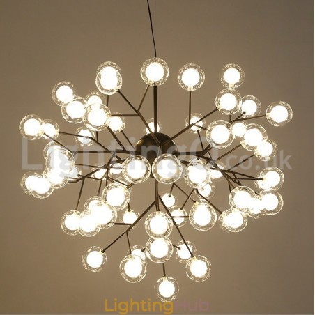 Nordic Postmodern Molecular Bubble Chandelier Glass Chandelier Nordic Postmodern Molecular Bubble Chandelier Glass Chandelier