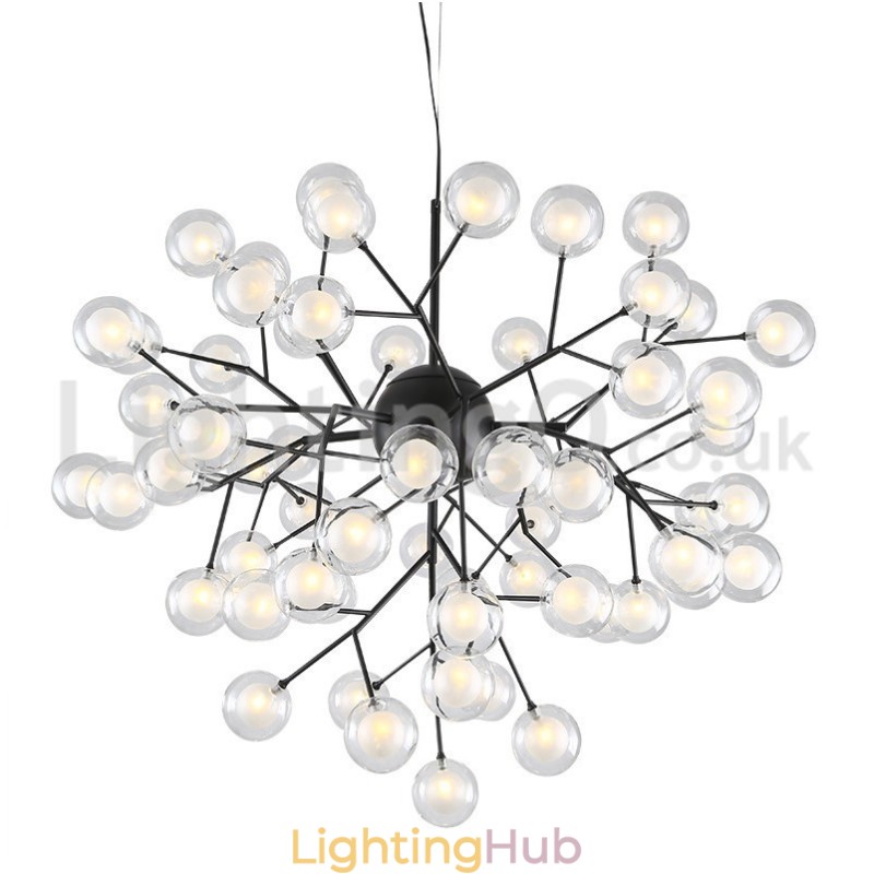 Nordic Postmodern Molecular Bubble Chandelier Glass Chandelier