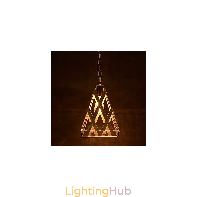 Retro Iron Lamp Modern Minimalist Industrial Style Chandelier