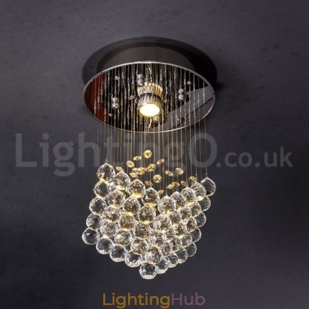 1 Light Modern K9 Crystal Ceiling Pendant Light Indoor Chandelier Lighting Lamps Fixtures 1 Light Modern K9 Crystal Ceiling Pendant Light Indoor Chandelier Lighting Lamps Fixtures