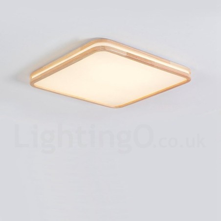 Ultra thin Round Square Rectangle Wood Ceiling Lamp Solid Wood Acrylic Shade Ceiling Lamp Nordic Style Ultra thin Round Square Rectangle Wood Ceiling Lamp Solid Wood Acrylic Shade Ceiling Lamp Nordic Style