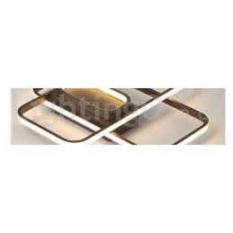 Modern Comtemporary Alumilium Painting Ceiling Light Flush Mount Light with Remoter Dimmer Also Can Be Used As Wall Light