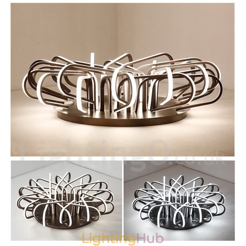 Bird's Nest Dimmable Modern Comtemporary Alumilium Flush Mount Ceiling Light Also Can Be Used As Wall Light