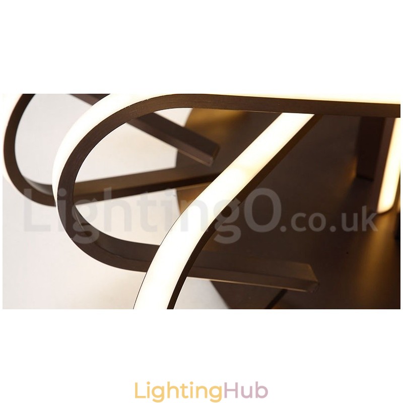Bird's Nest Dimmable Modern Comtemporary Alumilium Flush Mount Ceiling Light Also Can Be Used As Wall Light