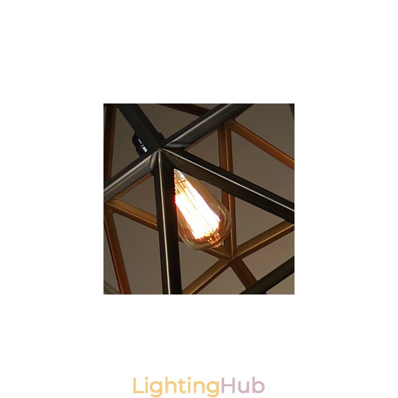 Rustic Lodge Vintage Metal Chandelier