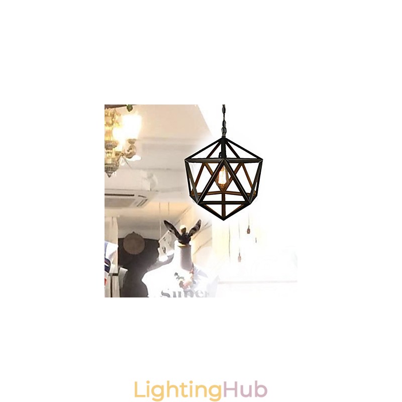 Rustic Lodge Vintage Metal Chandelier
