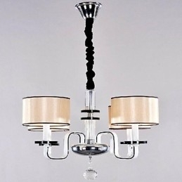 Modern Minimalist Chandelier Lighting Cloth Art Crystal Chandelier