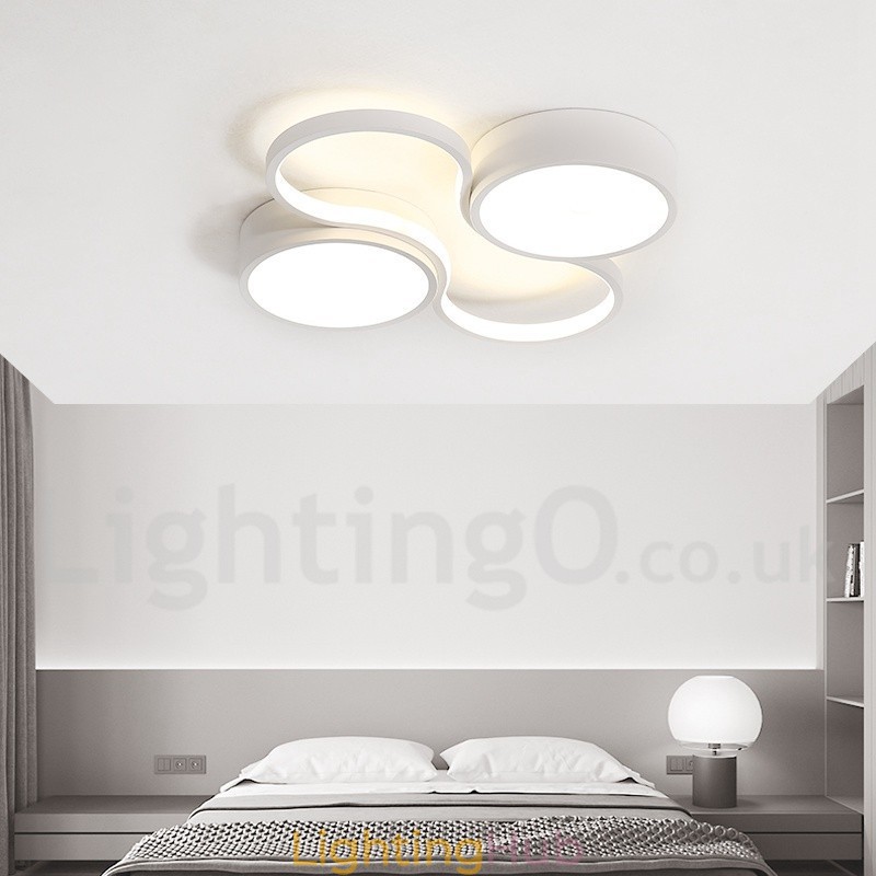 Dimmable Modern Comtemporary Alumilium Ceiling Light Flush Mount Lamp for Living Room Bed Room Also Can Be Used As Wall Light