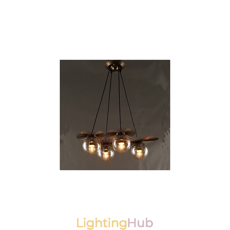 Art glass Ball Round Beanstalk Chandelier