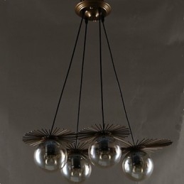 Art glass Ball Round Beanstalk Chandelier
