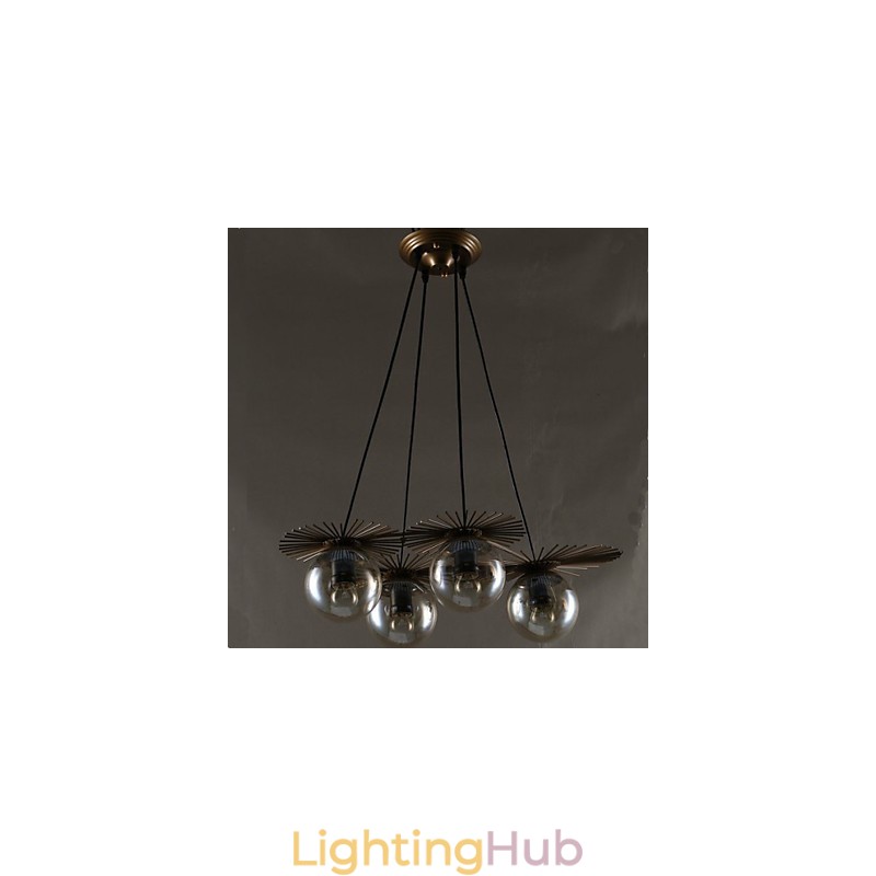 Art glass Ball Round Beanstalk Chandelier