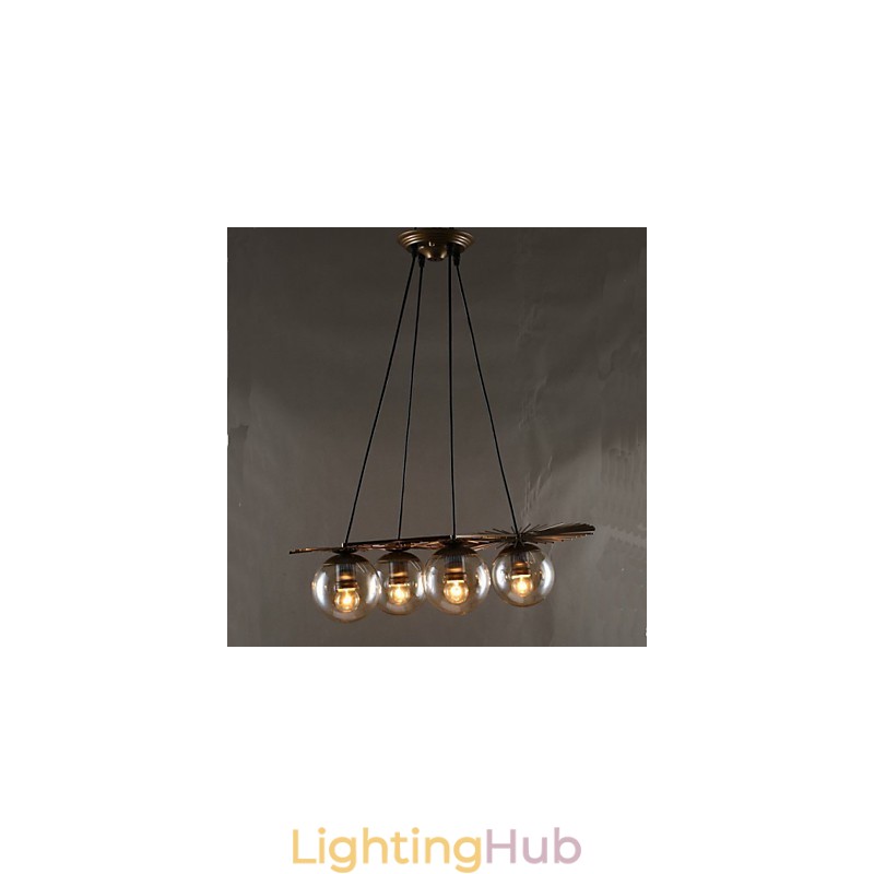 Art glass Ball Round Beanstalk Chandelier