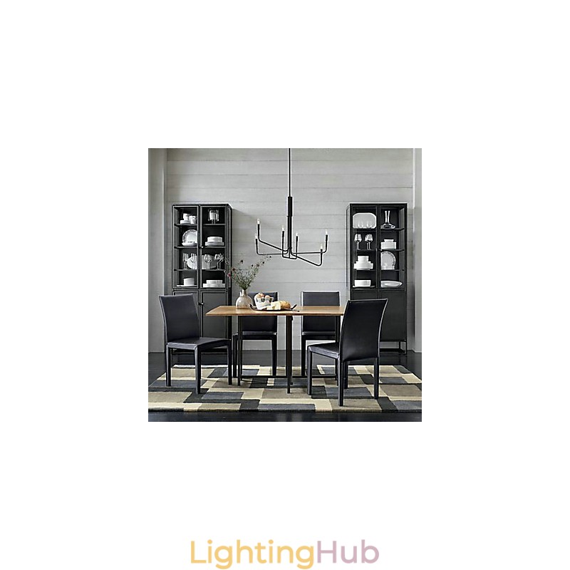 Country Painting Metal Chandelier