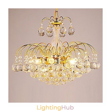 European Style Luxury 3 Light Chandelier With Crystal Balls European Style Luxury 3 Light Chandelier With Crystal Balls
