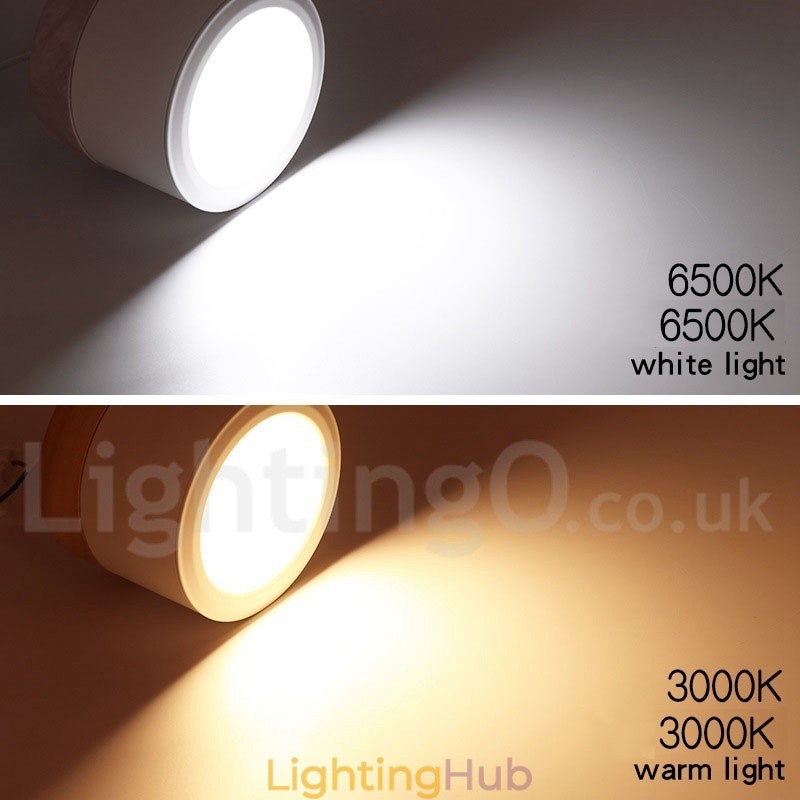 Wood Modern Design Mini Ceiling Light with Acrylic Shade Special for Also Can be Used as Wall Light