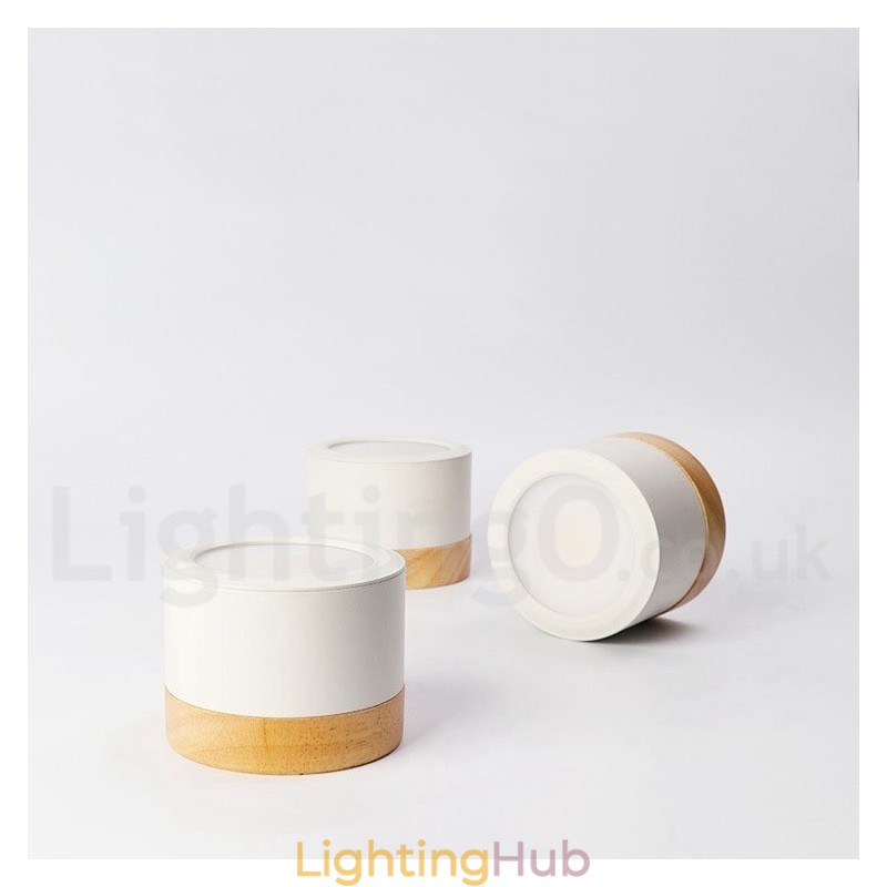 Wood Modern Design Mini Ceiling Light with Acrylic Shade Special for Also Can be Used as Wall Light