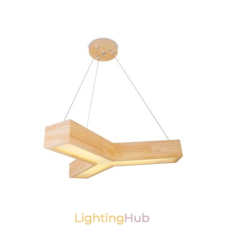 Wood Modern Triangle Pendant Light Wood Modern Triangle Pendant Light