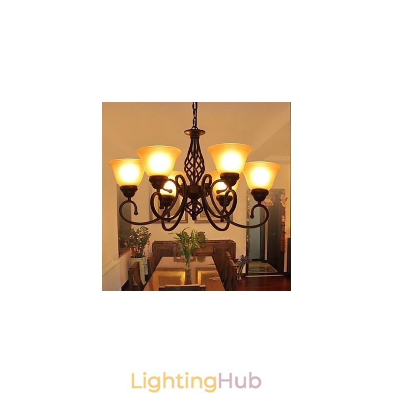 Rustic Lodge Vintage Retro Metal Chandelier Kids