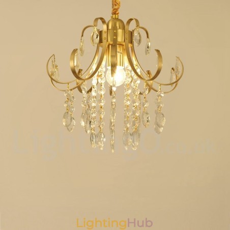 Pure Brass Rustic Lodge Nordic Style Flush Mount Crystal Ceiling Lights Pure Brass Rustic Lodge Nordic Style Flush Mount Crystal Ceiling Lights