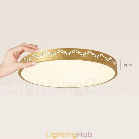 Round Pure Brass Modern Contemporary Nordic Style Flush Mount Ceiling Light with Acrylic Shade Round Pure Brass Modern Contemporary Nordic Style Flush Mount Ceiling Light with Acrylic Shade