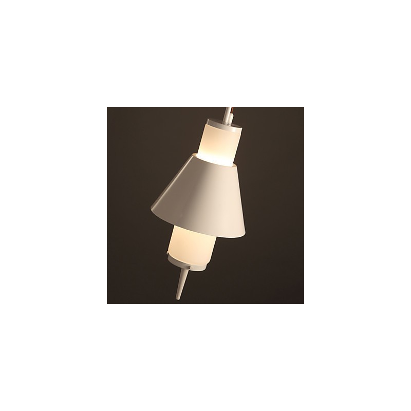 2 Light Mini Style Modern Contemporary Metal Pendant Light