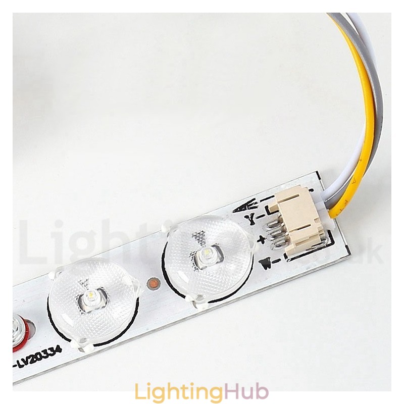 4CM Thick Super Thin Dimmable Modern Contemporary Nordic Style Flush Mount Ceiling Lights with Acrylic Shade with Remote Control Also Can Be Used As Wall Light
