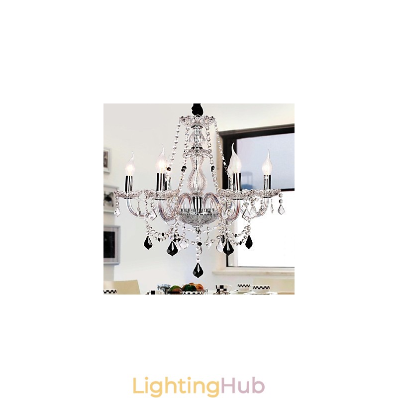 Candle Featured Luxury 6 Lights Chandelier