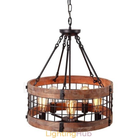 5 Light Drum Vintage Wooden Chandelier Industrial Wind Loft Wood Linear Pendant Lighting 5 Light Drum Vintage Wooden Chandelier Industrial Wind Loft Wood Linear Pendant Lighting