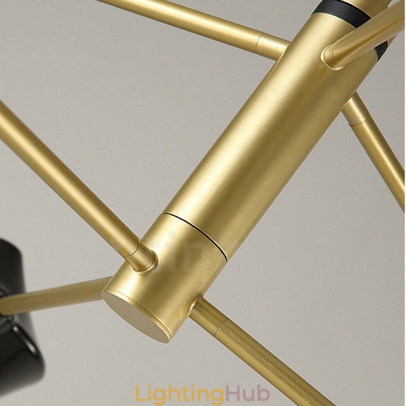 Two Tiers Multi Colours Linear Retro Chandelier 8 Light with Acrylic Shades Outdoors Garage