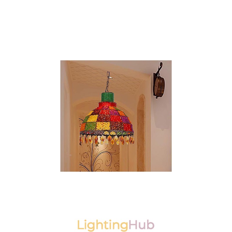 Mini Style Vintage Chandelier Manual lamp