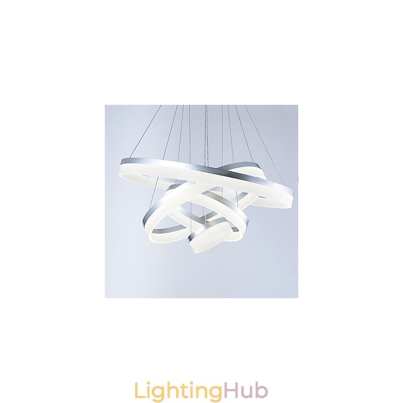Acrylic Chandelier Ring Pendant Light Lighting Fixtures with