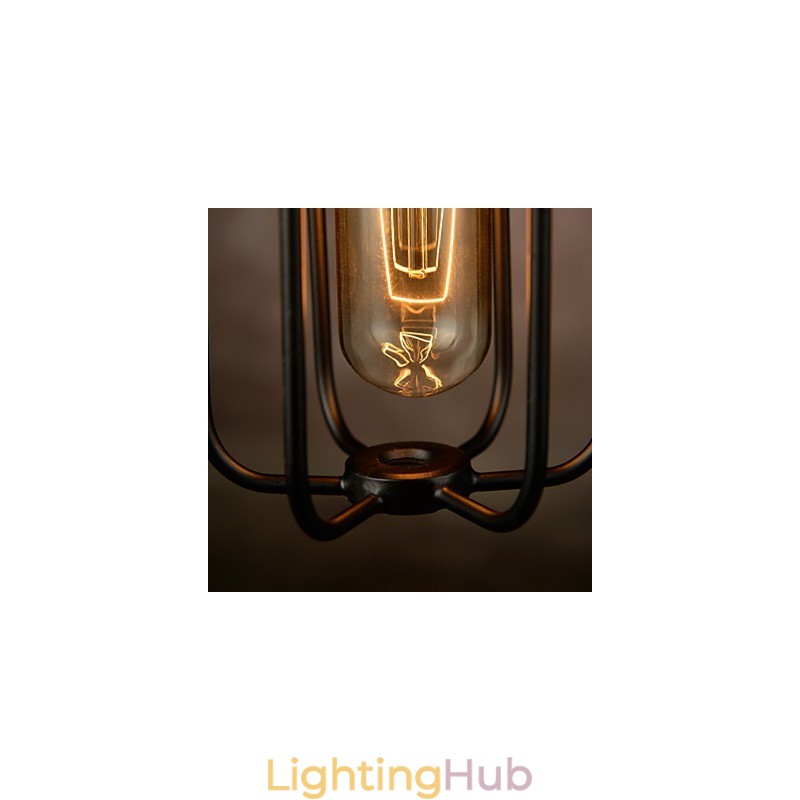 Chandelier Mini Style Rustic Lodge Retro Metal 3 Light Pendant Light