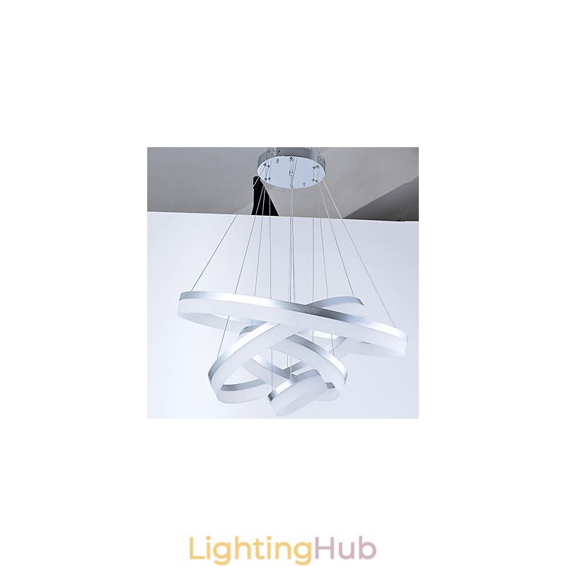 Acrylic Chandelier Ring Pendant Light Lighting Fixtures with