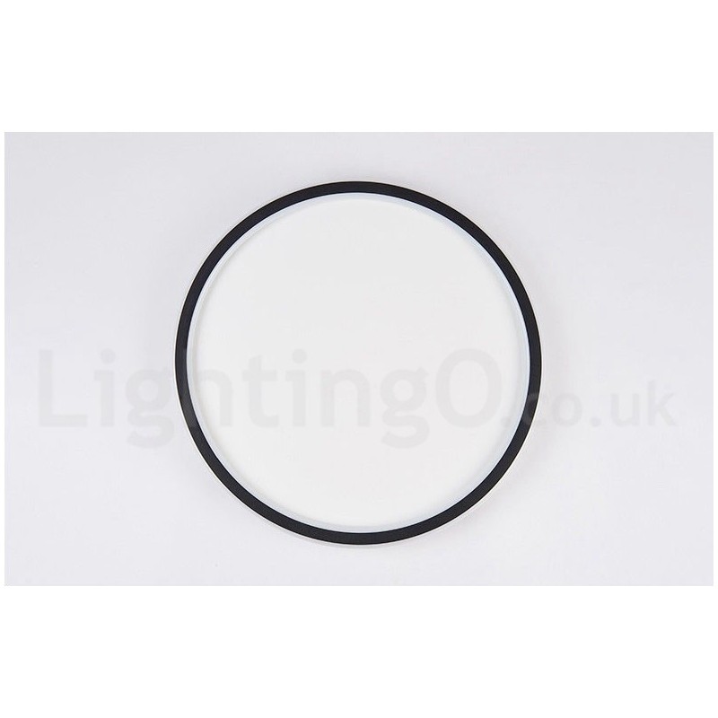Ultra Thin Dimmable Modern Contemporary Nordic Style Flush Mount Ceiling Lights with Remote Control Also Can Be Used As Wall Light