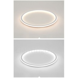 Ultra Thin Dimmable Modern Contemporary Nordic Style Flush Mount Ceiling Lights with Remote Control Also Can Be Used As Wall Light