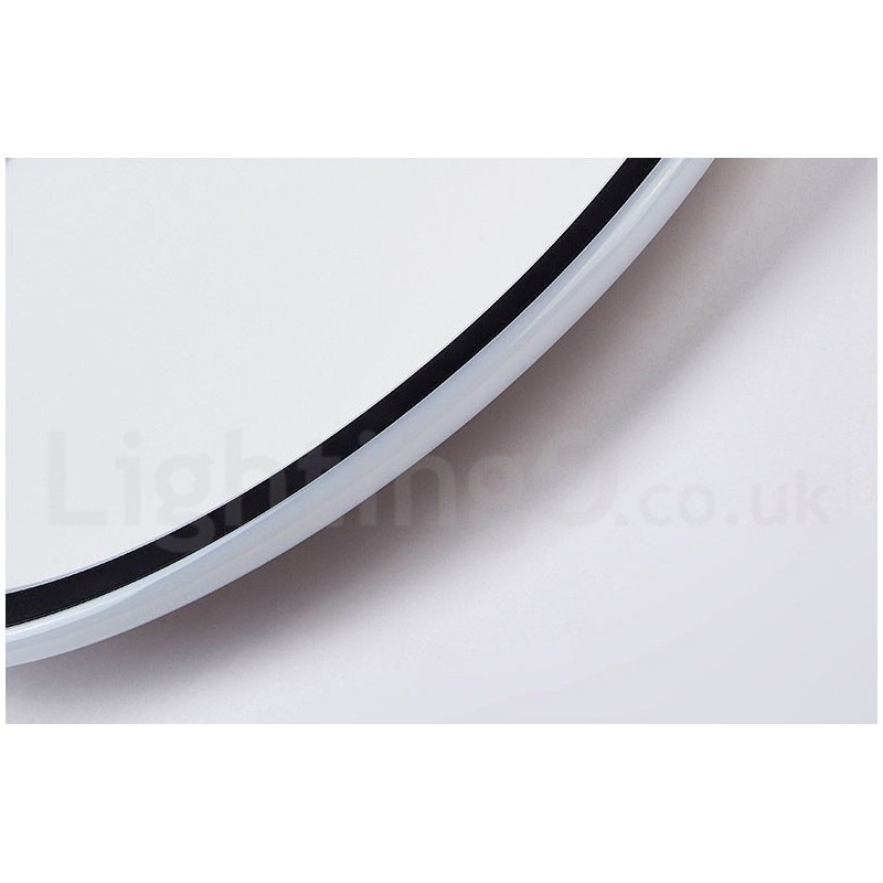 Ultra Thin Dimmable Modern Contemporary Nordic Style Flush Mount Ceiling Lights with Remote Control Also Can Be Used As Wall Light