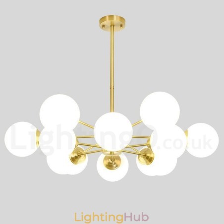 12 Light (6+6 Light) Two Tiers Pure Brass Northern Europe Bean Chandelier Modern Metal Molecules Pendant Light 12 Light (6+6 Light) Two Tiers Pure Brass Northern Europe Bean Chandelier Modern Metal Molecules Pendant Light
