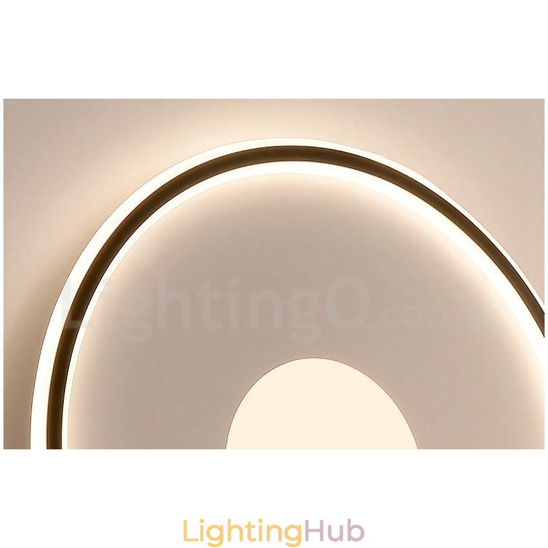 Ultra Thin Dimmable Modern Contemporary Nordic Style Flush Mount Ceiling Lights with Remote Control Also Can Be Used As Wall Light