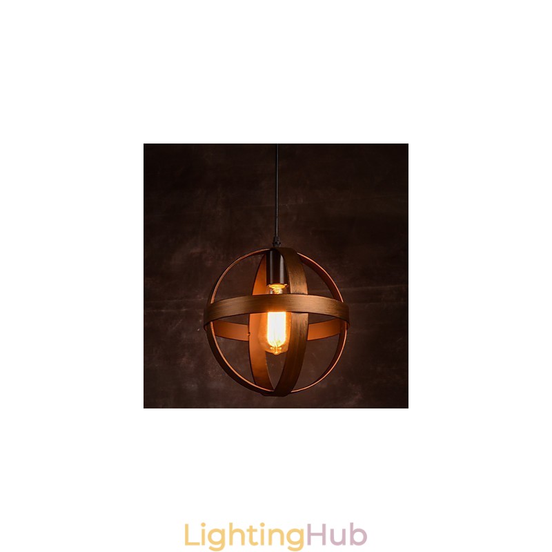 Retro Iron Lamp Modern Minimalist Industrial Style Chandelier